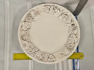 CRAZED Crate And Barrel Autumn Fields Buffet Dinner Plate - Picture 1 of 5