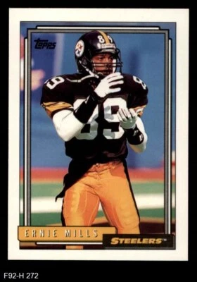 1992 Topps #272 Ernie Mills Steelers Florida 8 - NM/MT - Image 1 of 2