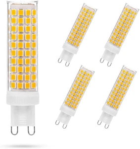 G9 LED Bulb 10W, 100W G9 Halogen Bulb Equivalent, 1200LM, AC 100V-265V, Daylight - Picture 1 of 12
