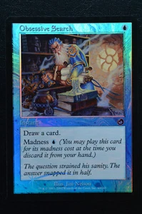 Magic The Gathering MTG OBSESSIVE SEARCH FOIL Torment LP Lightly Played - Picture 1 of 2