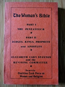 Vintage 1980 The Woman's Bible, Part 1 & 2, Elizabeth Cady Stanton Paperback VG - Picture 1 of 3