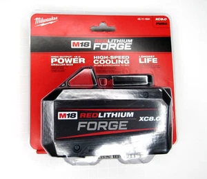 Milwaukee M18 XC8.0 FORGE Red Lithium Battery 48-11-1881  ** NEW & GENUINE ** - Picture 1 of 6