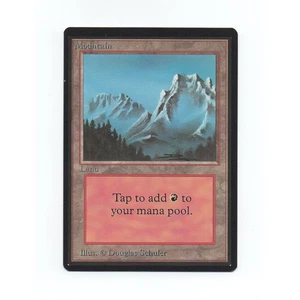 Magic: The Gathering Beta Series - Basic Land Mountain (298) - Picture 1 of 2
