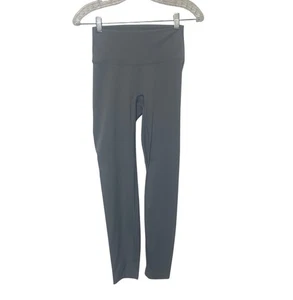 High Waisted Leggings Womens Size 8 Gray New WOT Activewear Gym - Picture 1 of 6
