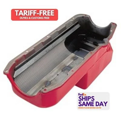 Trans-Dapt 1088, Kit Red Steel Sbc Drag & Marine Oil Pa N Performance Parts - Image 1 of 4