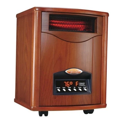 New Comfort Furnace 1500xwt Quartz Infrared Portable Heater w/ Remote(NOS) 1500w - Image 1 of 3