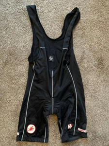 Castelli Cycling Padded Bib Shorts, Made in USA Mens XL - Read Description - Picture 1 of 5
