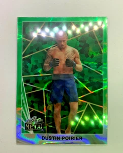 UFC 2024 "DUSTIN POIRIER" 1/1 Leaf Green Metal - Picture 1 of 3