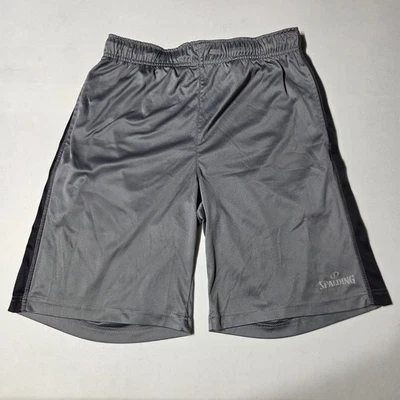 Spauldings Men’s Gray Athletic Shorts Size Medium-Lightweight Basketball Shorts - Image 1 of 4