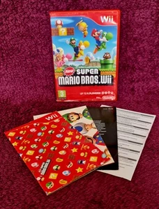 New Super Mario Bros (Nintendo Wii, 2009) OVP mit Original Booklets - funktionstüchtig - Bild 1 von 5