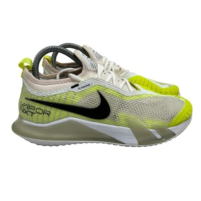 Nike Court React Vapor NXT Women's Size 7.5 CV0742-001 White Volt Green Shoes - Image 1 of 4