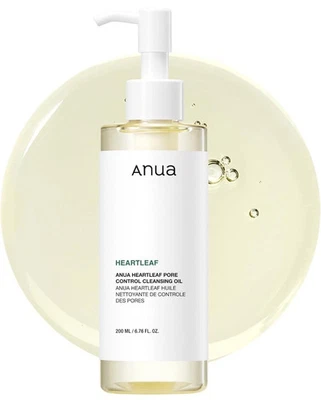 Auténtico aceite limpiador Anua Heartleaf Pore Control 200 ml caducidad 8/26 ¡Nuevo sellado! Foto 1 de 4
