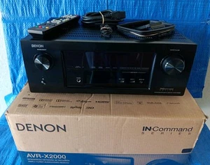 Denon AVR-X2000 - 4k Ultra HD AV Receiver Heimkino 7.1 Kanal - Bild 1 von 23