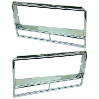 Headlight Door Set For 1982-83 Chevrolet Malibu 1982-87 El Camino Left and Right - Image 1 of 4