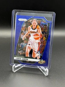 2024 Panini Prizm WNBA - Lauren Jackson - Blue Velocity Prizm #108 - Picture 1 of 2