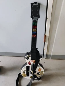 Activision Wii GUITAR HERO Wireless Game Controller ATTACHMENT, STRAP Stickers . - Picture 1 of 5