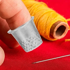 20 Pcs Thread Pin Set Finger Protectors for Sewing Darning Thimble - Bild 1 von 12