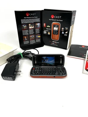 LG enV VX9900 Orange Verizon Flip Phone QWERTY Complete in Box - Tested - MINT - Image 1 of 4