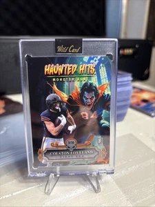2025 Wild Card Haunted Hits Jersey Edition Colton Loveland 9/10 Holo Refractor - Bild 1 von 2