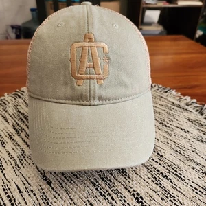 Kaufman Baseball Cap Mesh-Back Adjustable Tan Hat One Size Fits All  - Picture 1 of 10