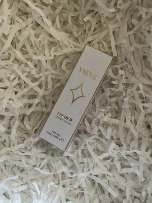 VIEVE Lip Dew Mirror 6ml Glass-Shine Vegan Glossy Lip Oil Full Size RRP £21.00 - Image 1 of 4