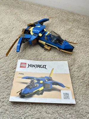 LEGO NINJAGO 71784 Jay’s Lightning Jet EVO with Instructions Complete No Box - Image 1 of 4