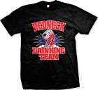 Redneck Drinking Team Cheers Beer Party Drunk Alcohol Games New Men's T-shirt