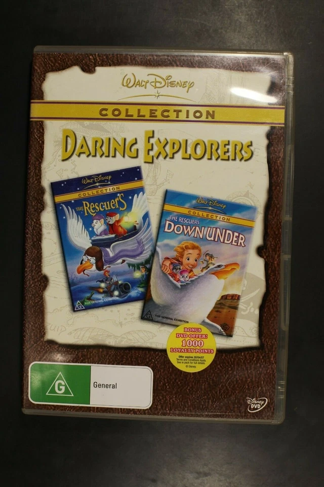 The Rescuers + Rescuers Down Under - (R4) (D390) - image 1 of 1
