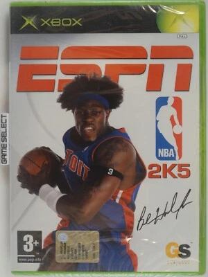 ESPN NBA 2K5 MICROSOFT XBOX CLÁSICO PRIMER MODELO PAL NUEVO SELLADO - Imagen 1 de 4