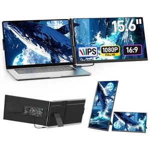 Monitor Portátil Vixtan, 15.6" FHD IPS, USB-C Plug & Play, Pantalla Desmontable Mul - Imagen 1 de 9