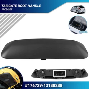 Primed Tailgate Boot Handle w/ Opening Micro-Switch For Vauxhall Corsa D 176729 - Picture 1 of 7