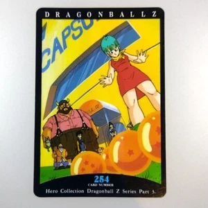 Dragon Ball Z Amada Card Hero Collection No.254 1995 JCC CCG Hecho en Japón Envío Grabado - Imagen 1 de 10