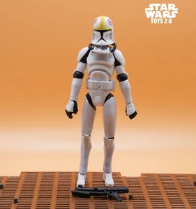 STAR WARS FIGURE 2008 ANIMATED CLONE WARS CLONE PILOT - Picture 1 of 1
