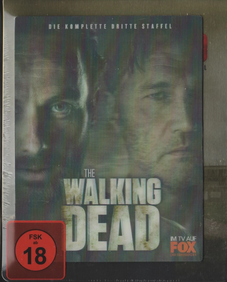 The Walking Dead - Staffel 3 (jumbo Steelbook) Lenticularcard limitierte Edition
