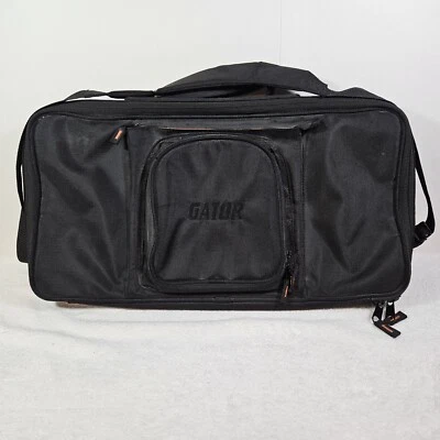Gator Cases Padded Nylon Carry Tote Bag Black Orange 22"×13"×4" - Image 1 of 4