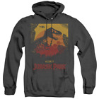 Jurassic Park Welcome To Jp - Heather Pullover Hoodie