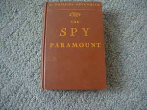1935 The Spy Paramount by E Phillips Oppenheim vintage spy suspense novel HC - Bild 1 von 9