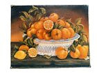 Made In England Fine Art Tangerine Fruits Kitchen Still life Giclee Print Set 2