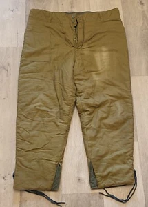 SOVIET Russian MILITARY UNIFORM WINTER PANTS FUFAIKA VATNIK TELOGREIKA Big Size - Picture 1 of 9