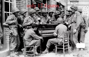 Skala 1/35 II wojna światowa USA Military Playing Pianino 12 figurek Model Kit Żywica Drukowana - Zdjęcie 1 z 8
