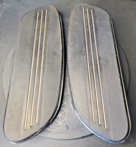 2017 Harley Davidson Street Glide OEM Swept Streamliner Driver Floorboards - Picture 1 of 4