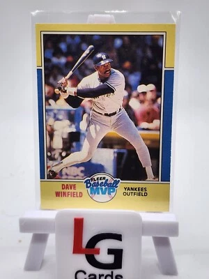1988 Fleer Baseball MVP - #43 Dave Winfield - Image 1 of 2