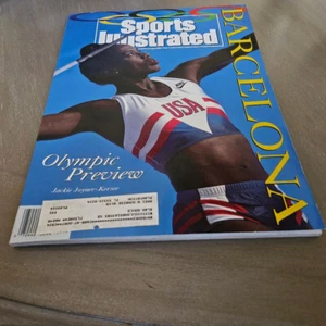 Revista Sports Illustrated 22 de julio de 1992 vista previa olímpica Jackie Joyner Kersee - Imagen 1 de 1