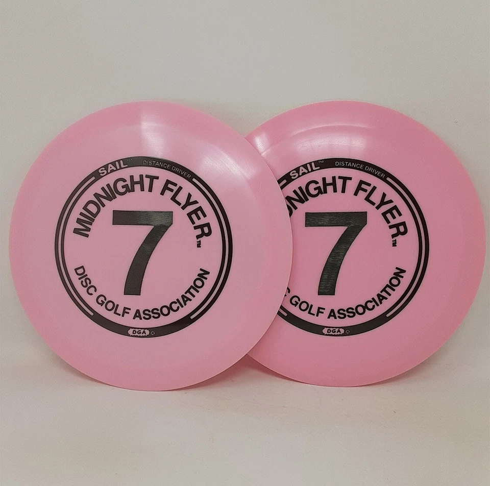 Set of (2) DGA Midnight Flyer #7 Color Glow Sail 173-4g Pink FREE SHIPPING 2 - Image 1 of 1