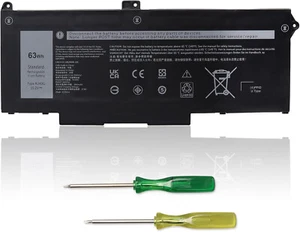 Battery RJ40G 01K2CF for Dell Latitude 5420 5520 15 Precision 3560 laptop 4 cell - Photo 1/9
