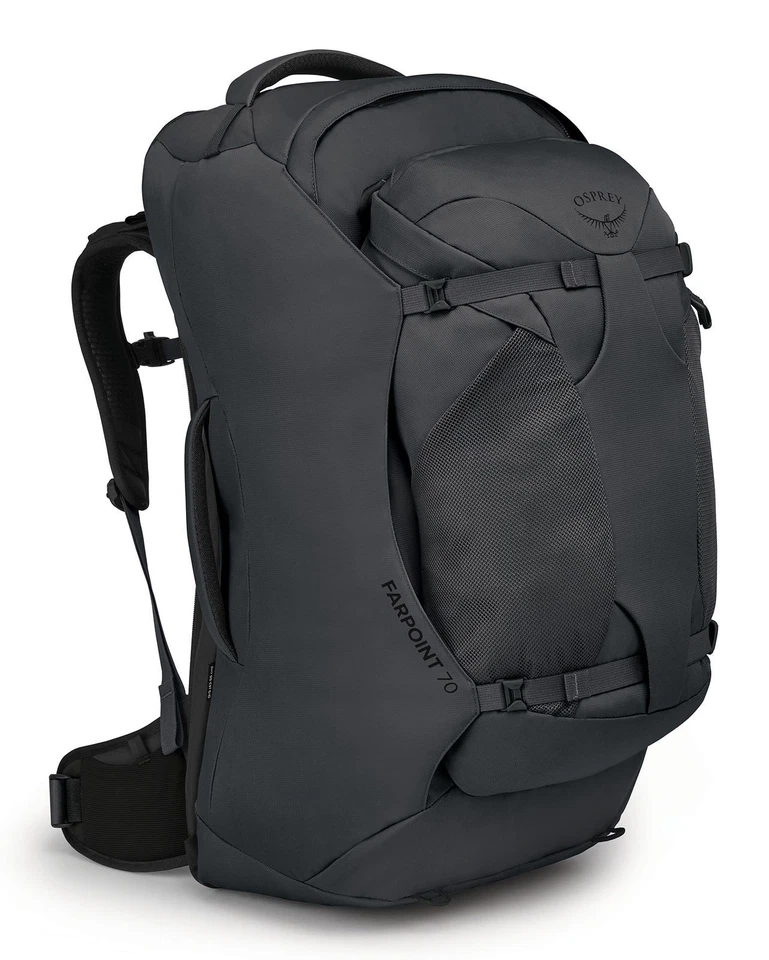 Osprey Farpoint 70 Tunnel Vision Grey Rucksack 70L Wanderrucksack Herren