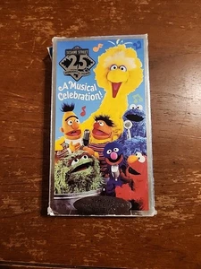 Sesame Street 25th Birthday Musical Celebration VHS Video Tape 1993 Muppets CTW - Picture 1 of 5