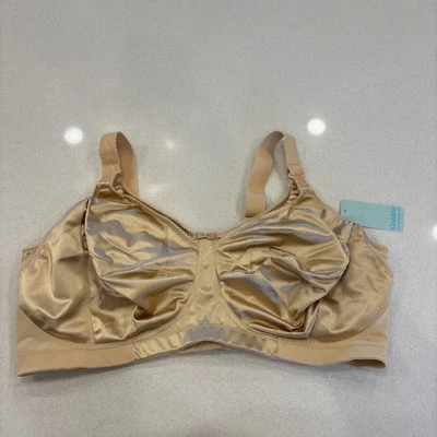 Goddess Nursing Bra #6092 KEIRA Nude Beige Maternity Squeeze Release 40I $55 NWT - Image 1 of 4