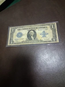 1923 US $1 Silver Certificate, Horse Blanket, LOW GRADE - Picture 1 of 4