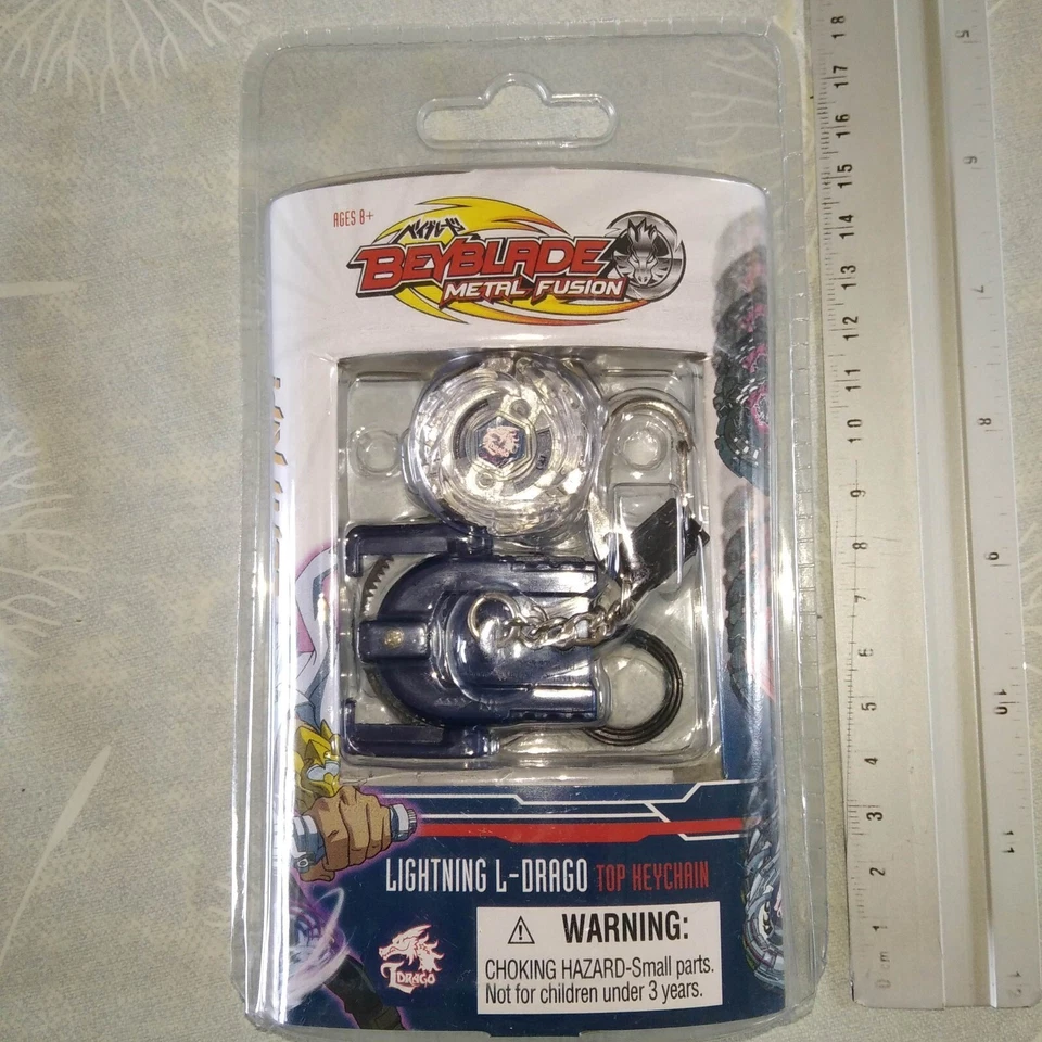 BEYBLADE metal fusion - TOP KEYCHAIN - lightning L-DRAGO - Immagine 1 di 1